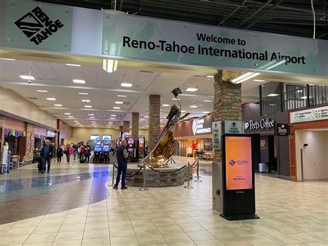 Reno rno airport - Reno-Tahoe International Airport is located in the heart of Reno, within 15-minutes of all major hotels in the area. RNO offers a variety of convenient travel options including rental cars, shuttles, taxis, limousines, public transportation and rideshares. 
